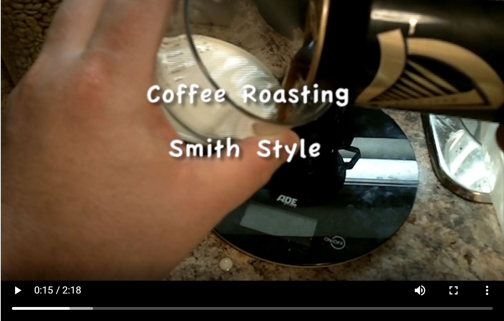 Coffee Roasting Smith Style
