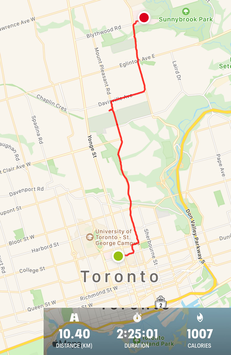 Toronto Bikeabout – April 21, 2021