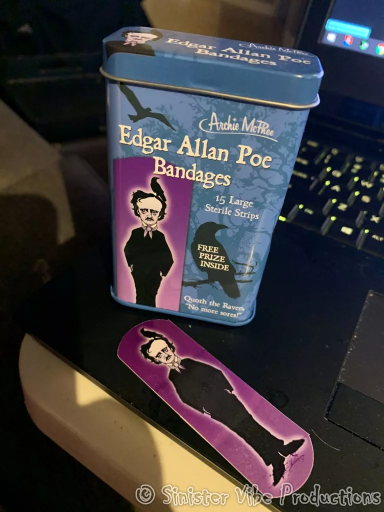 Edgar Allen Poe bandaids