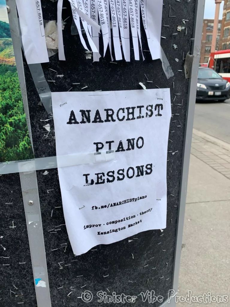 Anarchist piano lessons