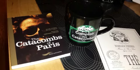 Photo of Paris Catacombs guide and Mariage Freres tea guide