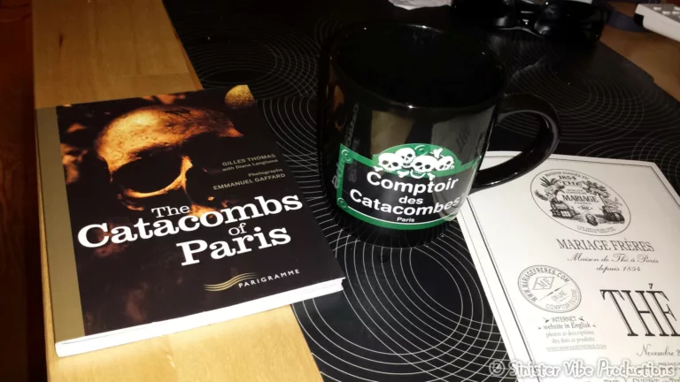 Photo of Paris Catacombs guide and Mariage Freres tea guide