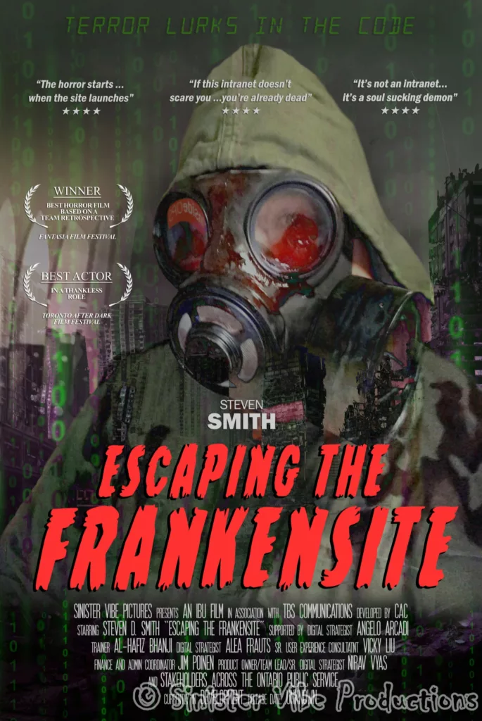 Escaping the Frankensite movie poster