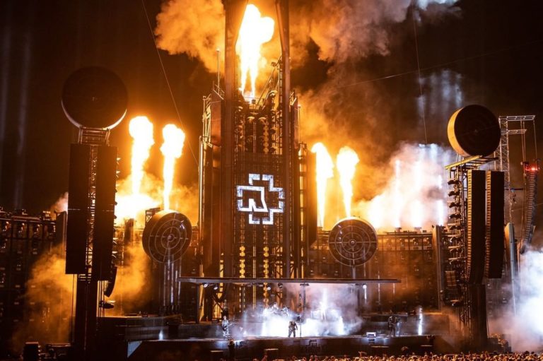 Rammstein stage show