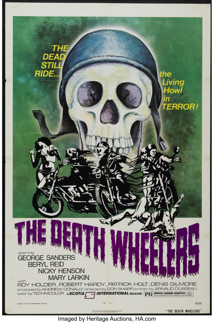 The Death Wheelers film poster