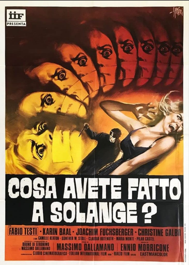 What Have You Done to Solange? film poster