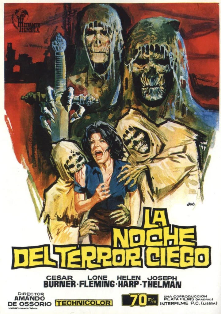 Tombs of the Blind Dead film poster