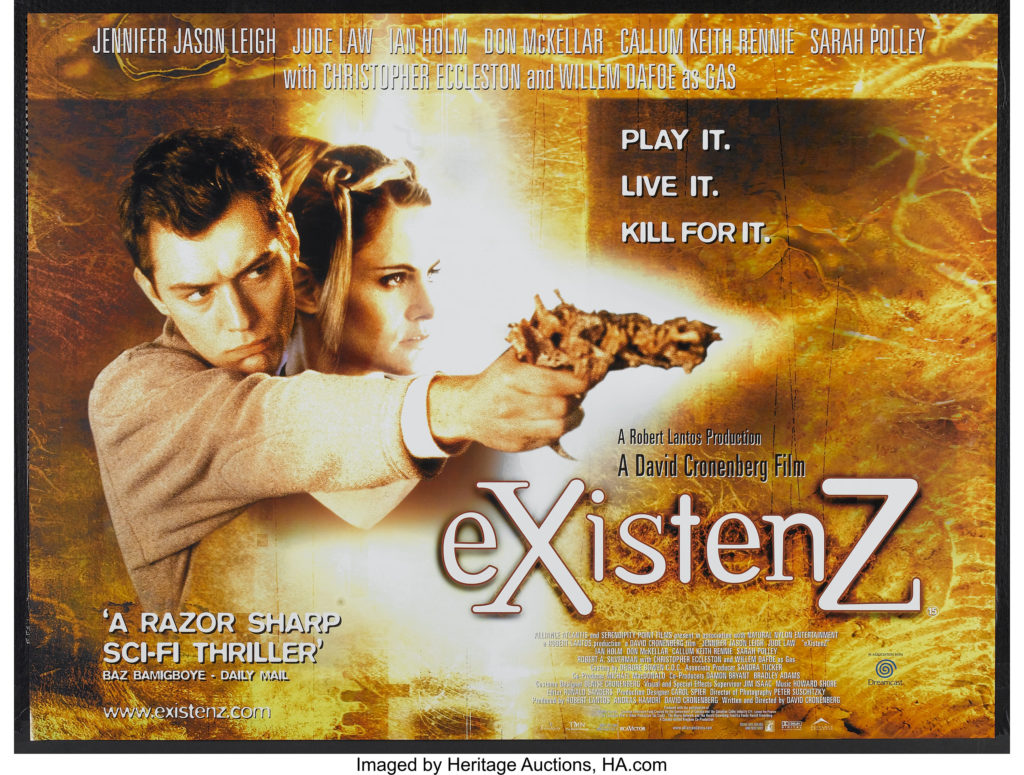 eXistenZ film poster