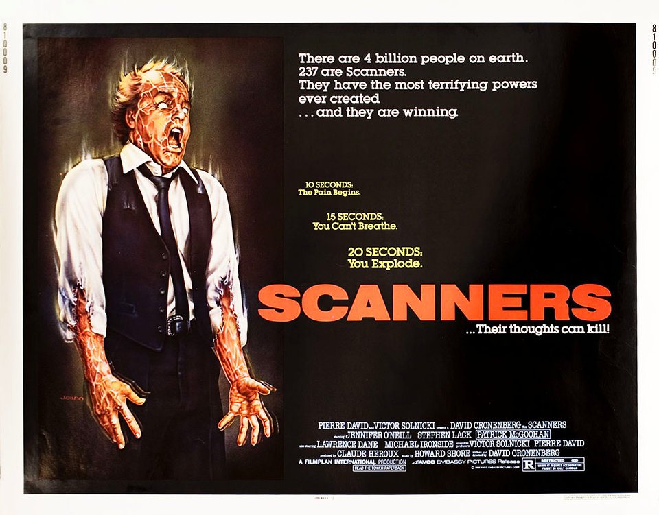 Scanners film poster