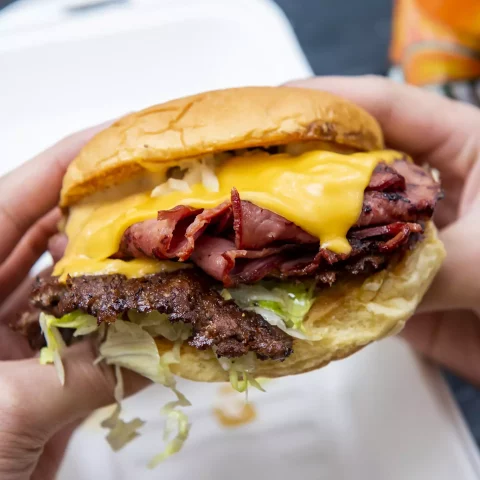 Photo of a Happy Burger