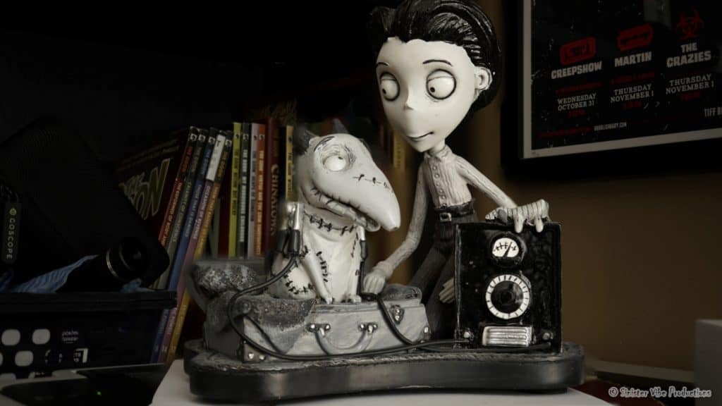 Photo of model Frankenweenie Use of focus staking method