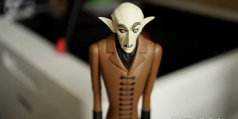 Close of photo of Nosferatu mini