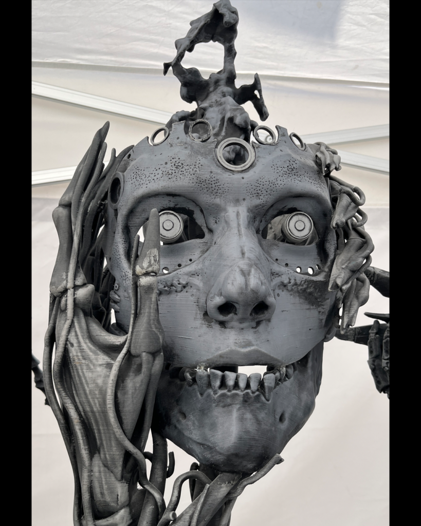 photo of 3d printed sculpture