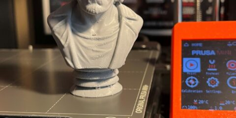 Photo of Frankenstein bust 3d print