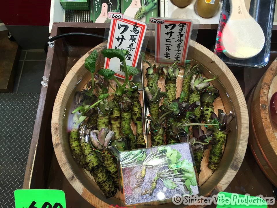 Photo of real wasabi