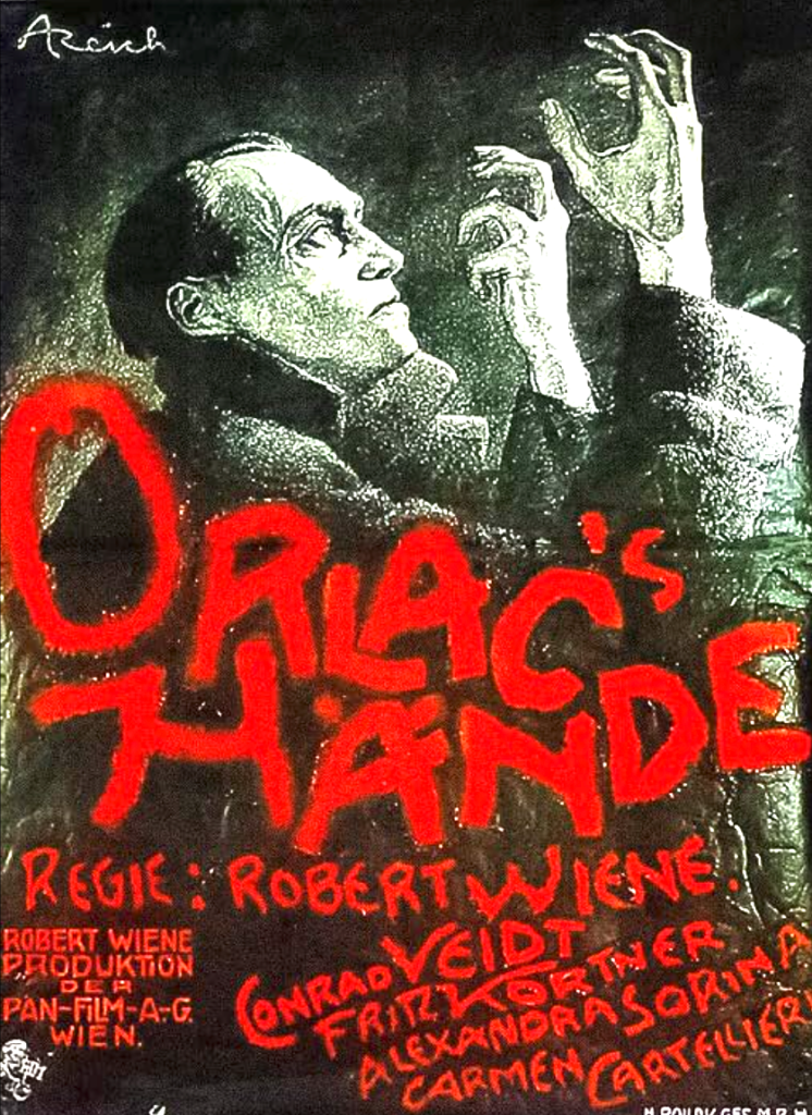 The Hands of Orlac movie poster