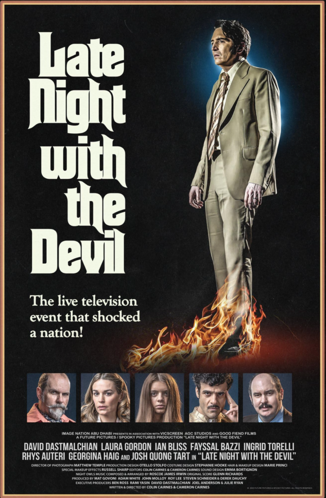 Late Night with the Devil film poster