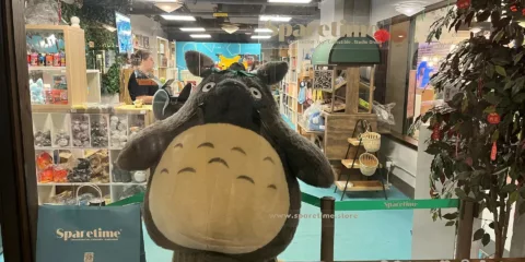 Photo of the first Official Studio Ghibli Merchandise store in Canada