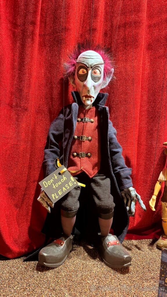 Photo of vampire marionette