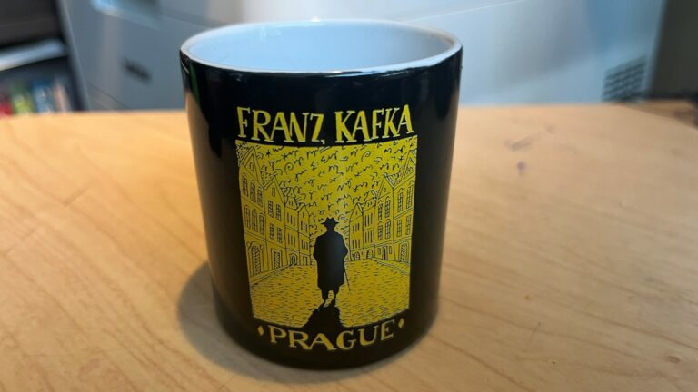 Photo of Franz Kafka espresso cup