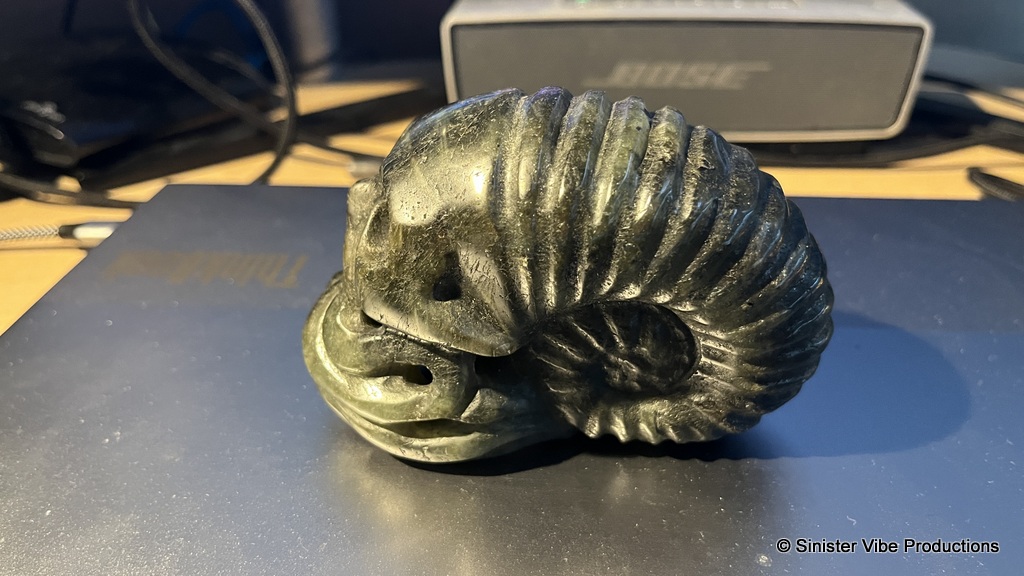 Photo of Labradorite skull