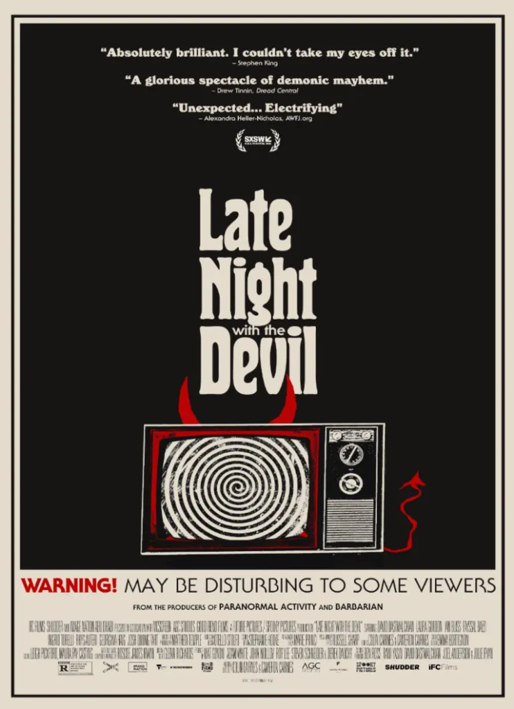 Late Night with the Devil film poster