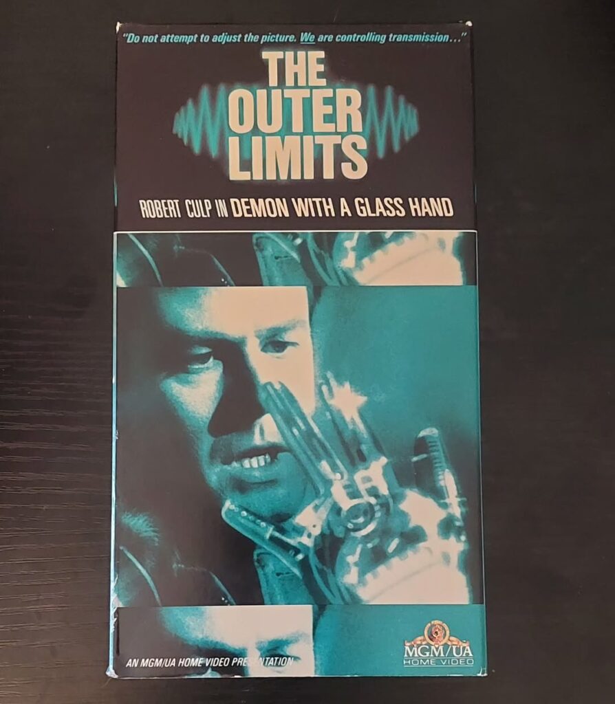 Outer Limits - Demon with a Glass Hand VHS box