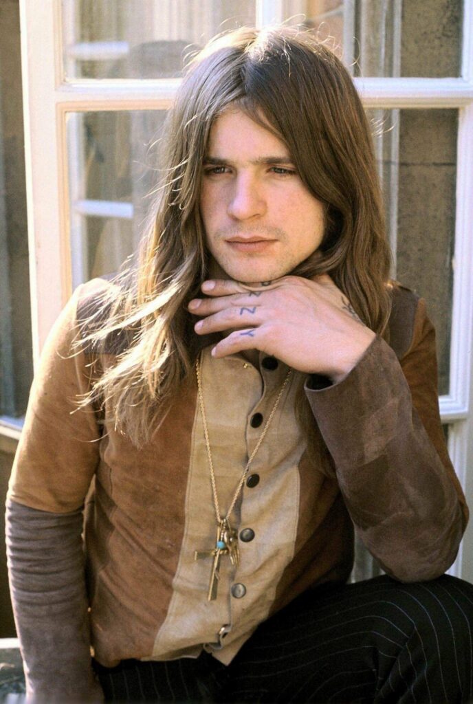 Photo of a young Ozzy Osbourne