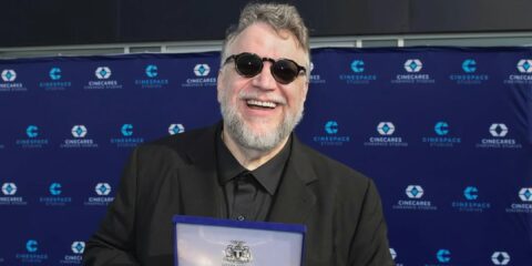 Photo of Guillermo del Toro with the Key to the City of Toronto