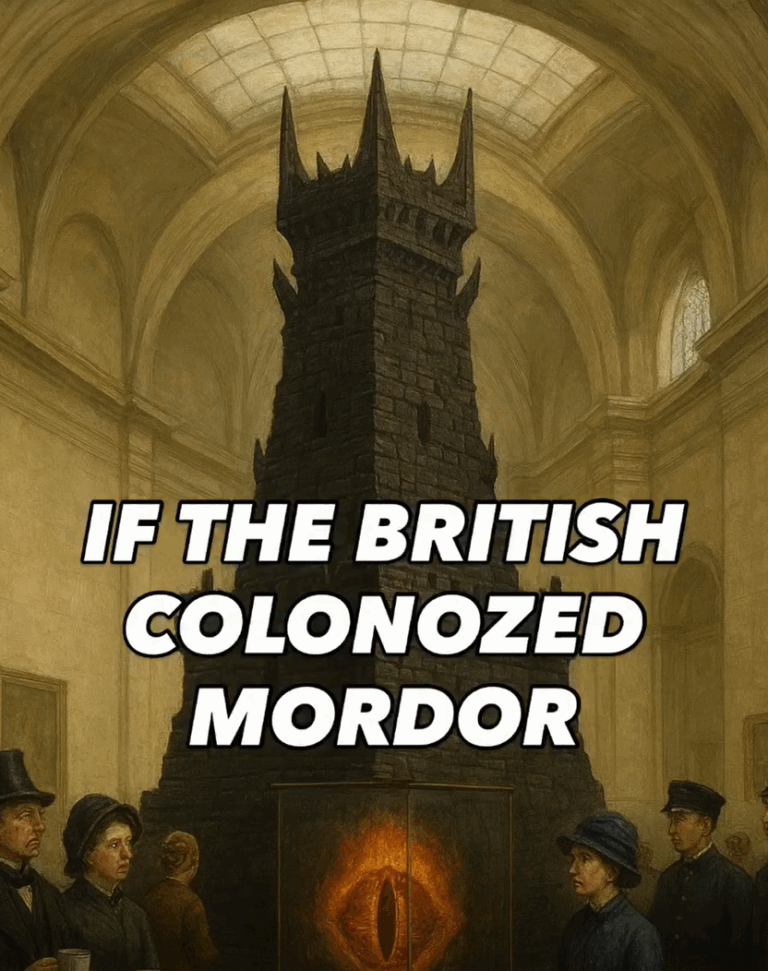 British colonized Mordor