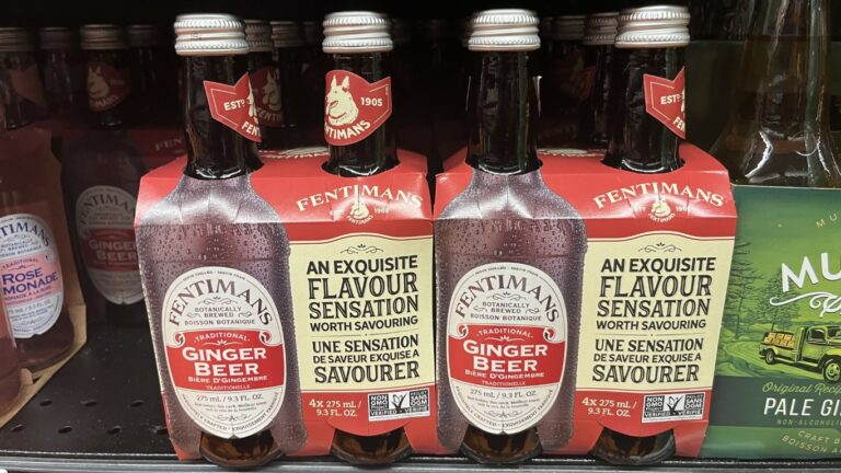 Photo of a case of Fentimans Ginger Beer