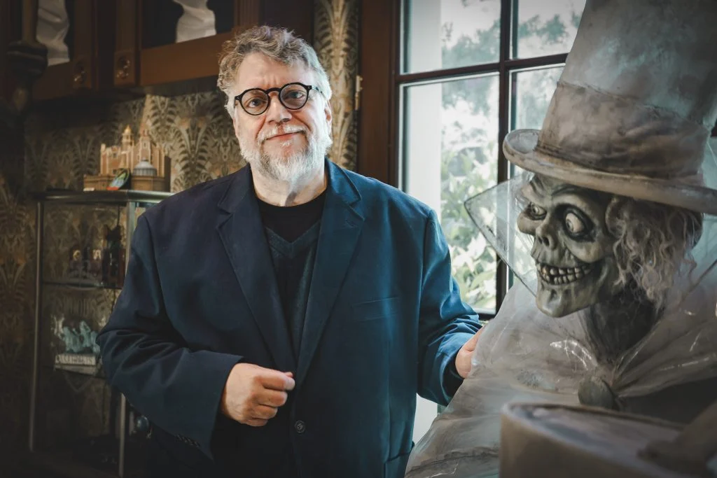 Photo of Guillermo Del Toro in his Bleak House