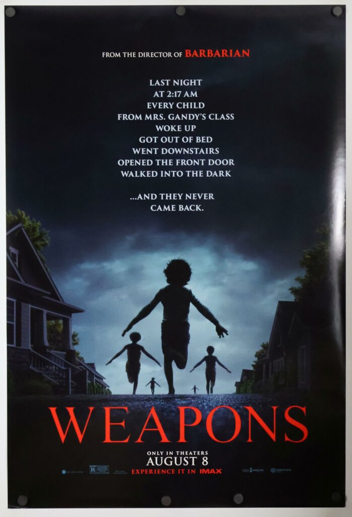 Weapons film poster
