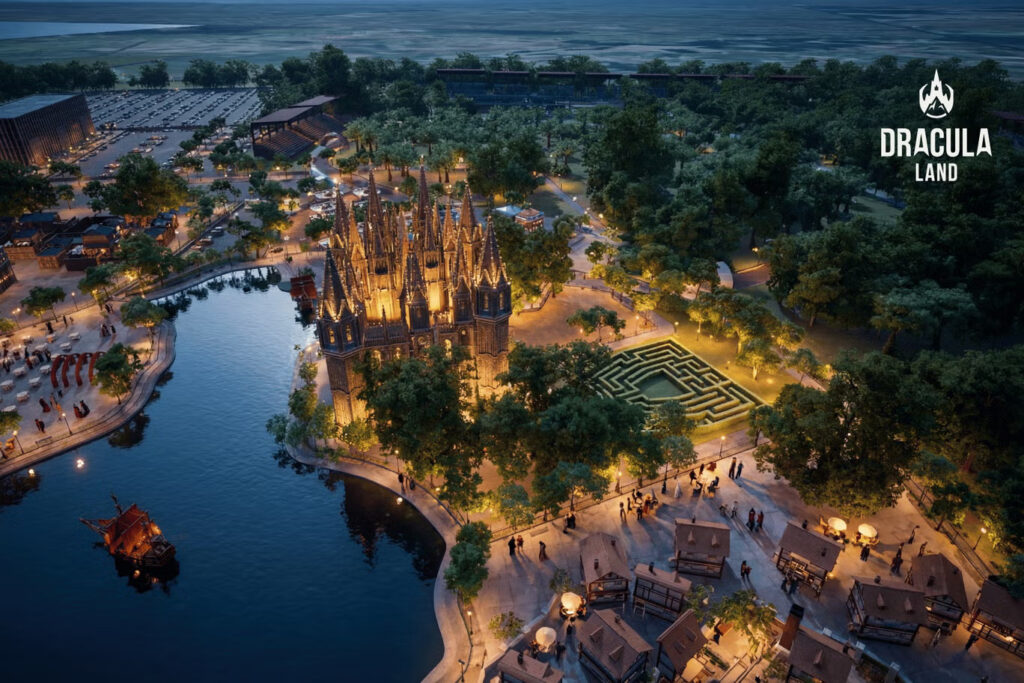 photo of Dracula Land theme park