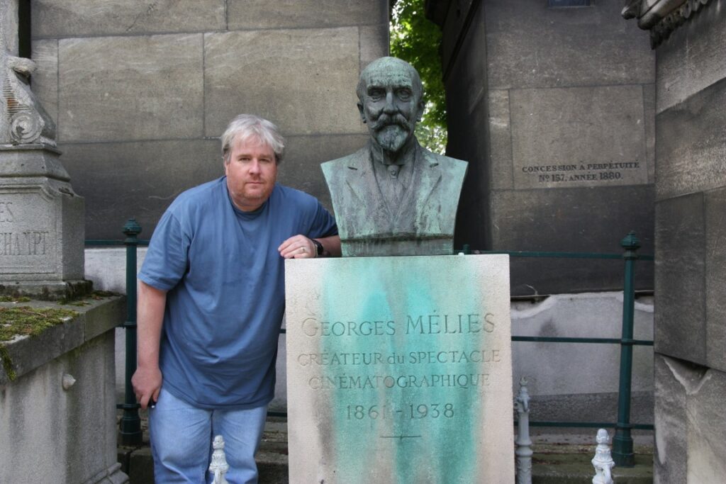 photo of Smite with his hero Georges Méliès
