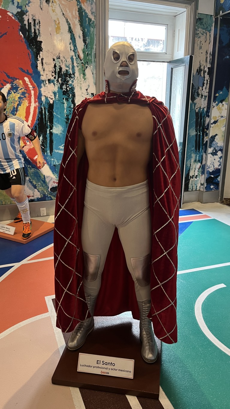 photo of luchadore Santo