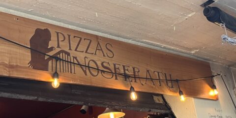photo of Pizza Nosferatu sign