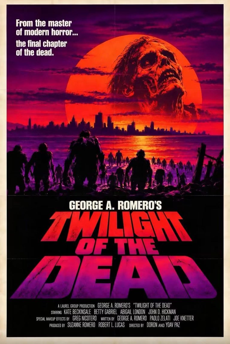 poster for George A. Romero’s Twilight of the Dead