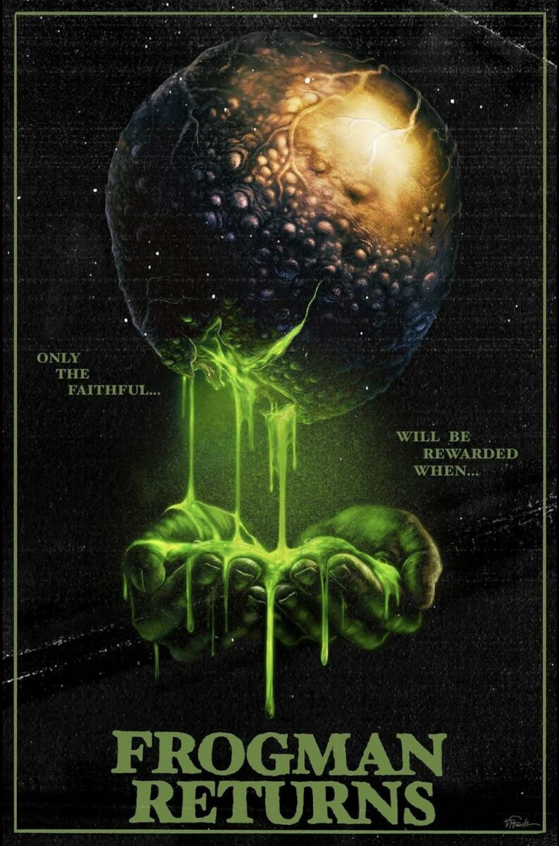 Film poster for the film Frogman Returns