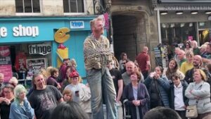 Edinburgh Busker Escape Artist