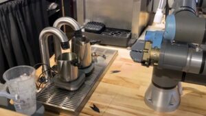 Robo Matcha At Muji Canada