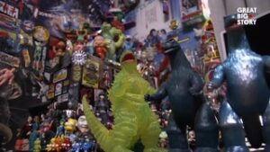 The Godzilla Making Toy Factory In Japan