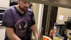 Chris And Max Pizza Making